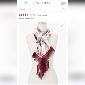 Talbots New York City Scarf